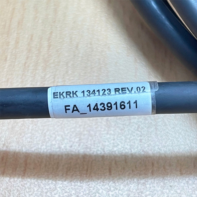 Cáp FA_14391611 EKRK 134123/LVDS Camera Right Angle Hirose HR10A-10P-12P(73) 12 Pin Female to RJ45 Male Dài 6M For Industrial Camera Cable