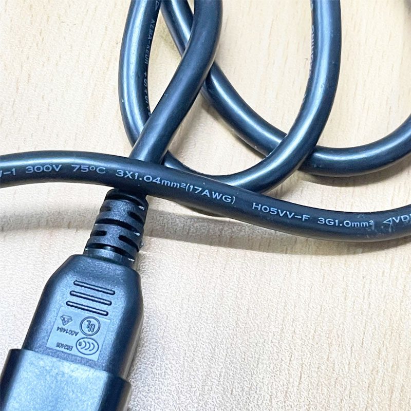 Dây Nguồn Máy Chủ Chính Hãng Volex VAC14S V1625 10A 250V AC Power Cord IEC60320 IEC C13 to C14 10A 250V 3x1.04mm Dài 2M