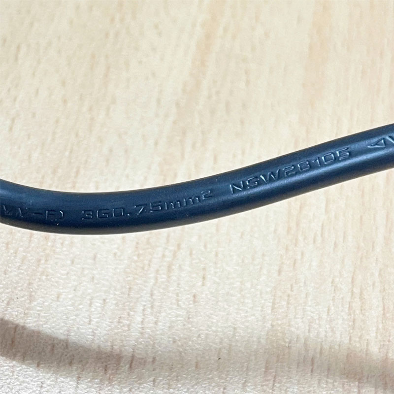 Dây nguồn XINBAIHUI XBH-S31 XBH-C13 Australia & China Chuẩn 3 Chân Chéo Tam Giác AC Power Cord GB2099 to C13 10A 250V 3x0.75mm² Dài 1.5M