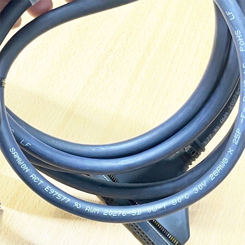 Cáp SAMWON ACT MR-J2M-CN1TBL3M Dài 3M Cable SCSI I/O Signal MDR 50 Pin Male to 50 Pin IDC FC 2*25 Pitch 2.54mm For Servo Drive Terminal PCB Breakout Board