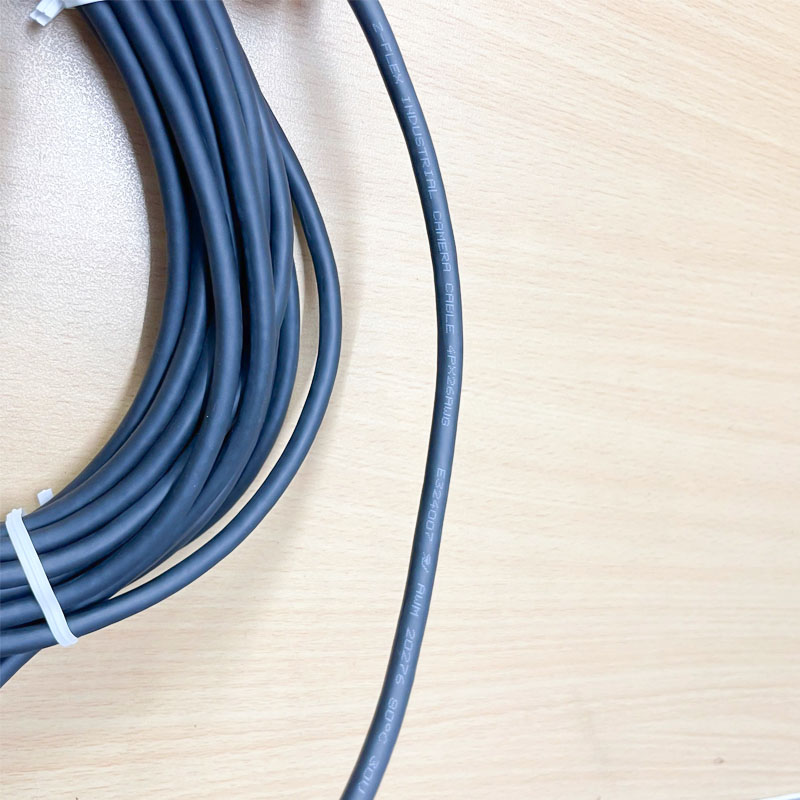 Cáp camera công nghiệp MV-ACC-01-1102-10M Dài 10M Industrial Camera Gigabit Shielded Network Gigabit RJ45 SFTP Ethernet Cable Thumbscrew Locking Shielded For GIGE industrial CCD Cameras and CCD basler Camera