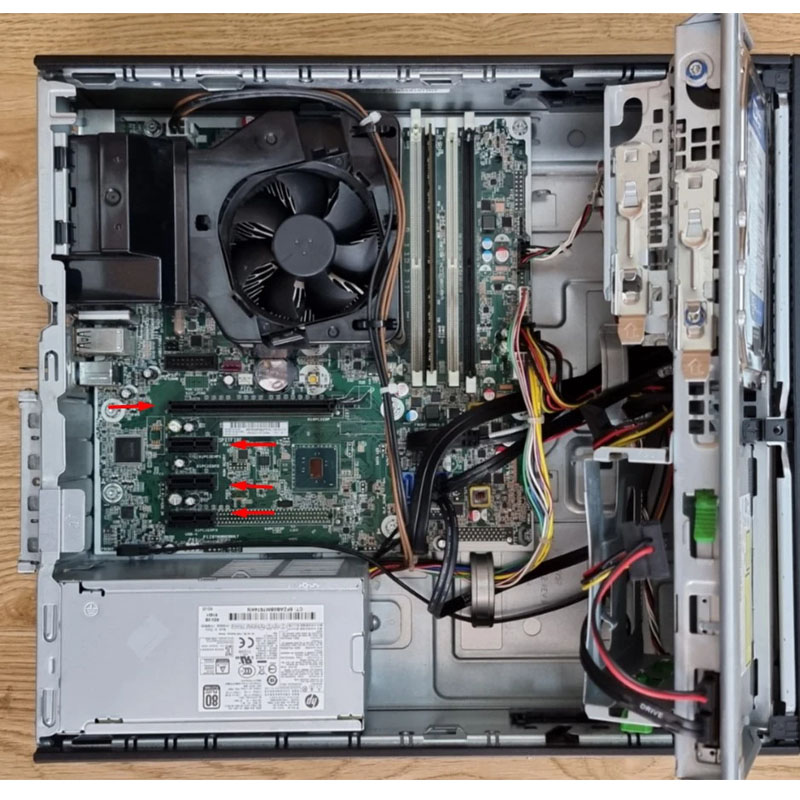 Card Mạng Intel I210-T1 Gigabit Ethernet Lan Network 1000Mbps 728562-001 PCI Express X1 For Dell Optiplex SFF PC