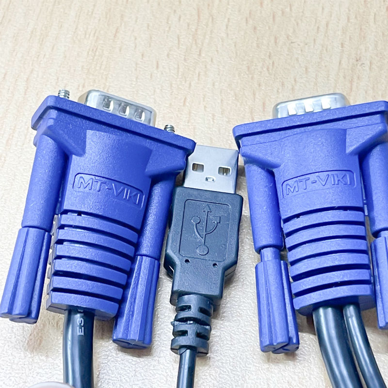 Cáp Điều Khiển 2-in-1 VGA/USB KVM Switch Cable 1.2M For USB KVM Switch VGA