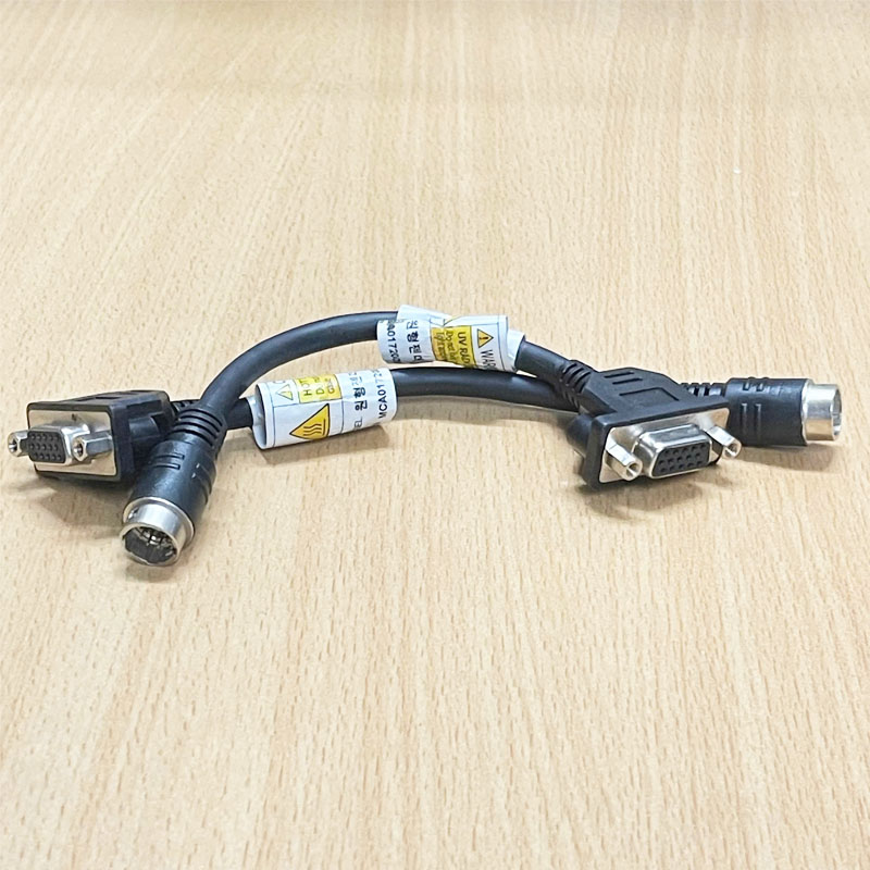 Cáp Chuyển Đổi Circular Gender T1357 MC-AF1--DBF15 Hirose 10 Pin HR10A-10P-10P Male to DB15 VGA Female Length 15Cm For CCD AVT Industrial Camera