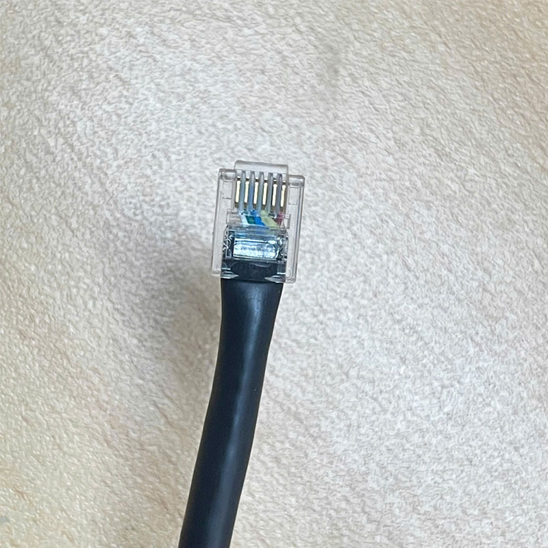 Cáp Chuyển Đổi SMEMA D-sub 14-pin Female to RJ12 6P6C Male Dongle Dài 1.8M Sử Dụng Kết Nối Tín Hiệu Giữa Các Máy Trong Dây Chuyền SM