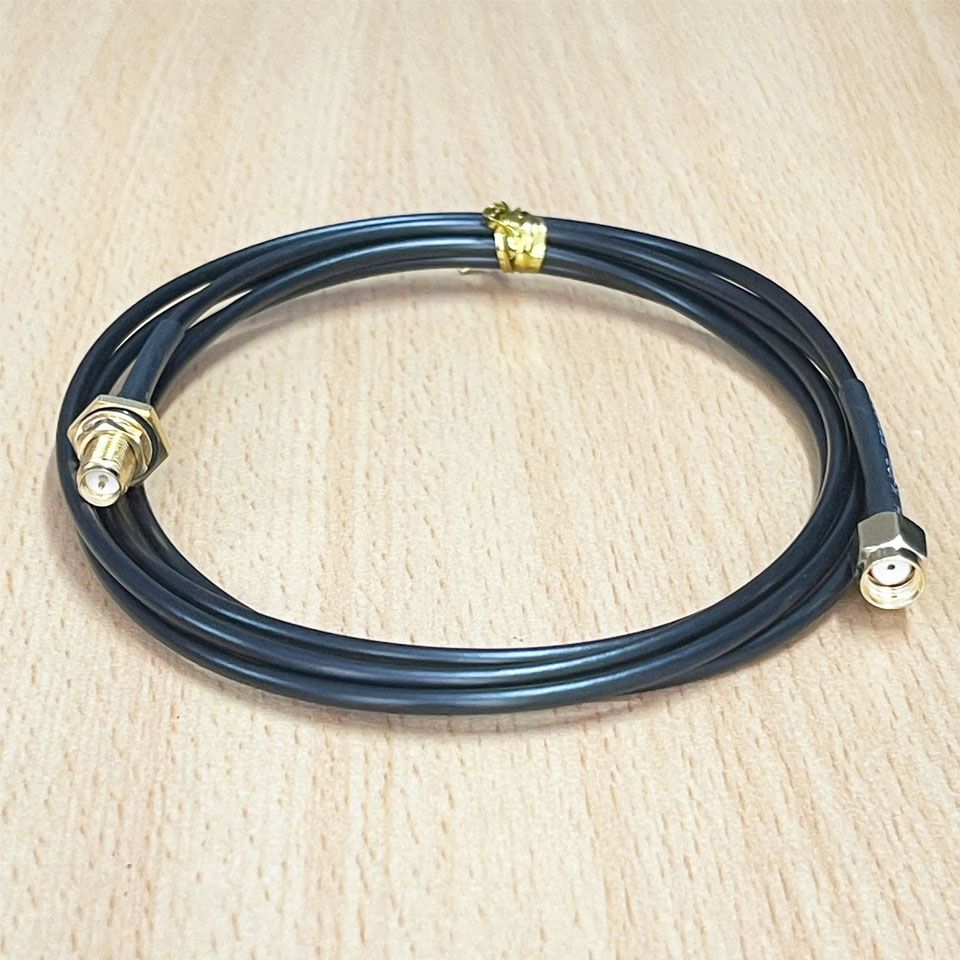 Cáp Nối Dài RP-SMA RG174 SMA Male to RP SMA Female For Anten Wifi RF Dài 1.5M