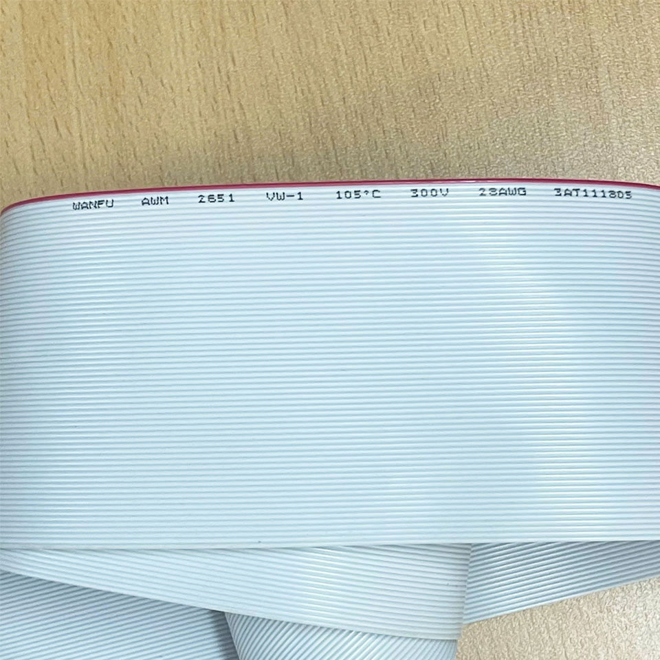 Cáp 64 Pin 2.54mm Pitch 2x32P 64 Wire Female to Female IDC Flat Ribbon Cable Grey Dài 1.2M