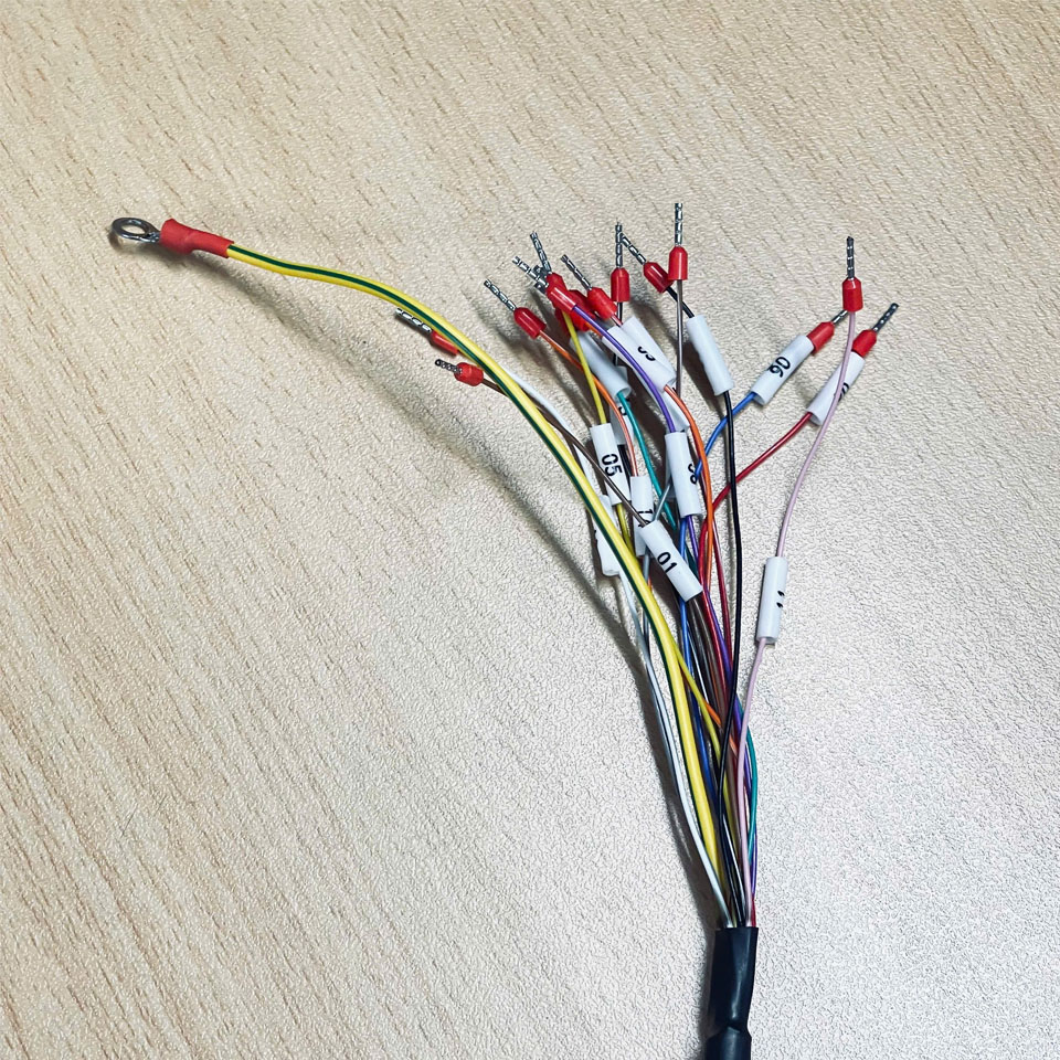 Cáp Điều Khiển DB15 2 Rows D-SUB 15 Pin RS232 Serial Female to 15 Wire Open End Dài 7M