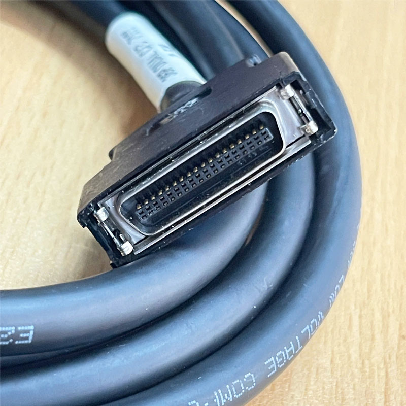 Cáp SCSI MDR 36 Pin Male to Male Interface Cable Connector 3M 10336 with Latch Clip Dài 2.5M For Servo Control