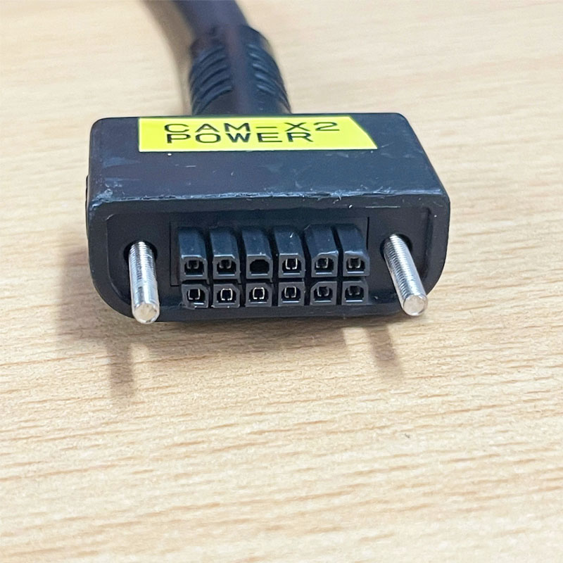Cáp Nguồn Camera Công Nghiệp CC060R-SX Power Came-X2 Molex 12 Pin to Mini D-sub 10 Pin Length 6M For Machine Vision