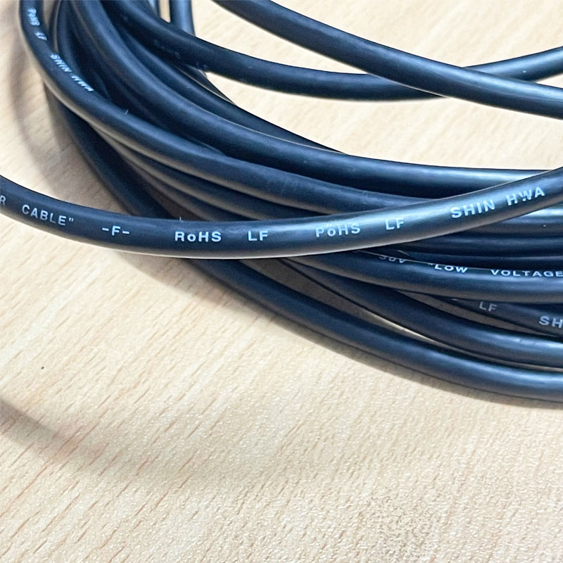 Cáp Power I/O Cable Hirose 12 Pin Female HR10A-10P-12S(73) to Hirose 12 Pin Male HR10A-10J-12P(73) Dài 7M For Industrial Basler GIGE AVT Camera