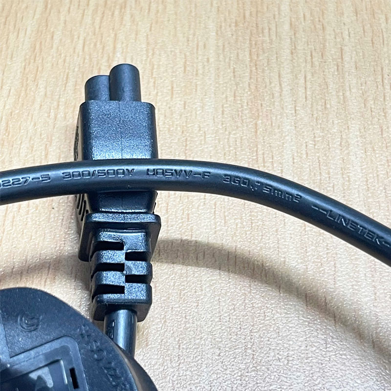 Dây Nguồn LINETEK BS-1363/A LP-61 UK Plug BS 1363 to IEC 320 C5 Power Cord LS-15 5A/2.5A 250V 3x0.75mm² Dài 1.8M