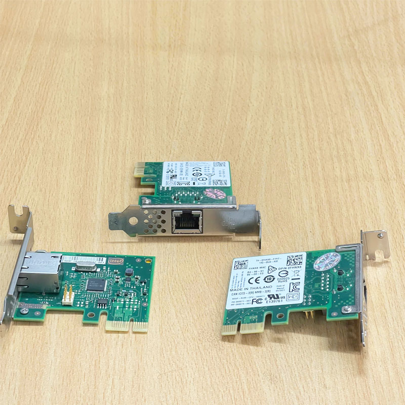Card Mạng Intel I210-T1 Gigabit Ethernet Lan Network 1000Mbps 728562-001 PCI Express X1 For Dell Optiplex SFF PC