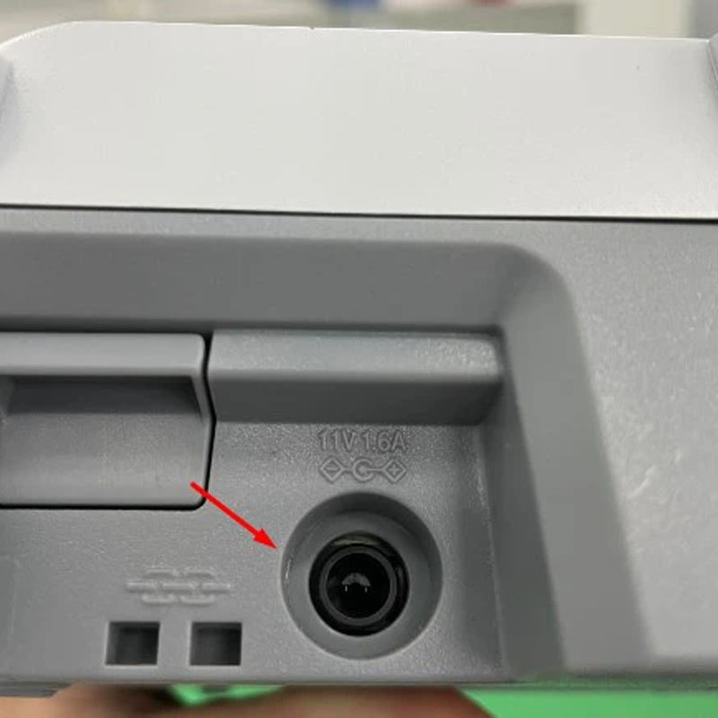 Adapter 12V 1.5A UE18W2 OEM AC1116J-R KING JIM Connector Size 5.0mm x 3.0mm For Máy In Nhãn Tepra Pro King Jim SR530 Tepra Pro