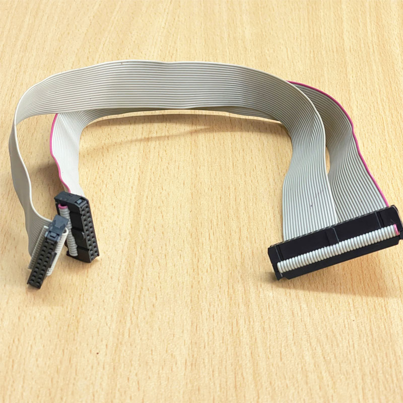 Cáp Điều Khiển Flat Ribbon Cable IDC 40 Pin 2.54mm to Y Splitter 2 IDC Flat Ribbon 20 Pin Length 0.3M