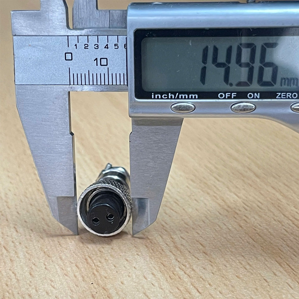 Jack GX12 2 Pin Female 12mm Aviation Plug Metal Panel Circular Connector For Industrial Control Systems GX12 2 Poles