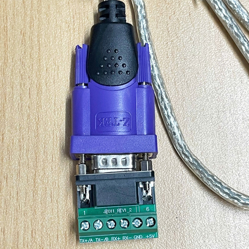 Cáp Chuyển Đổi Z-TEK USB 2.0 to Serial RS-485/422 Converter Dài 50Cm