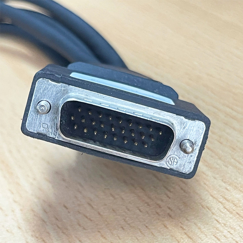 Cáp Cognex 300-0232-015R Dài 60Cm Cable DB26 Male to 4 Port Hirose 12 Pin HR10A-10J-12S Female Splitter Hàng Original Tháo Thiết Bị