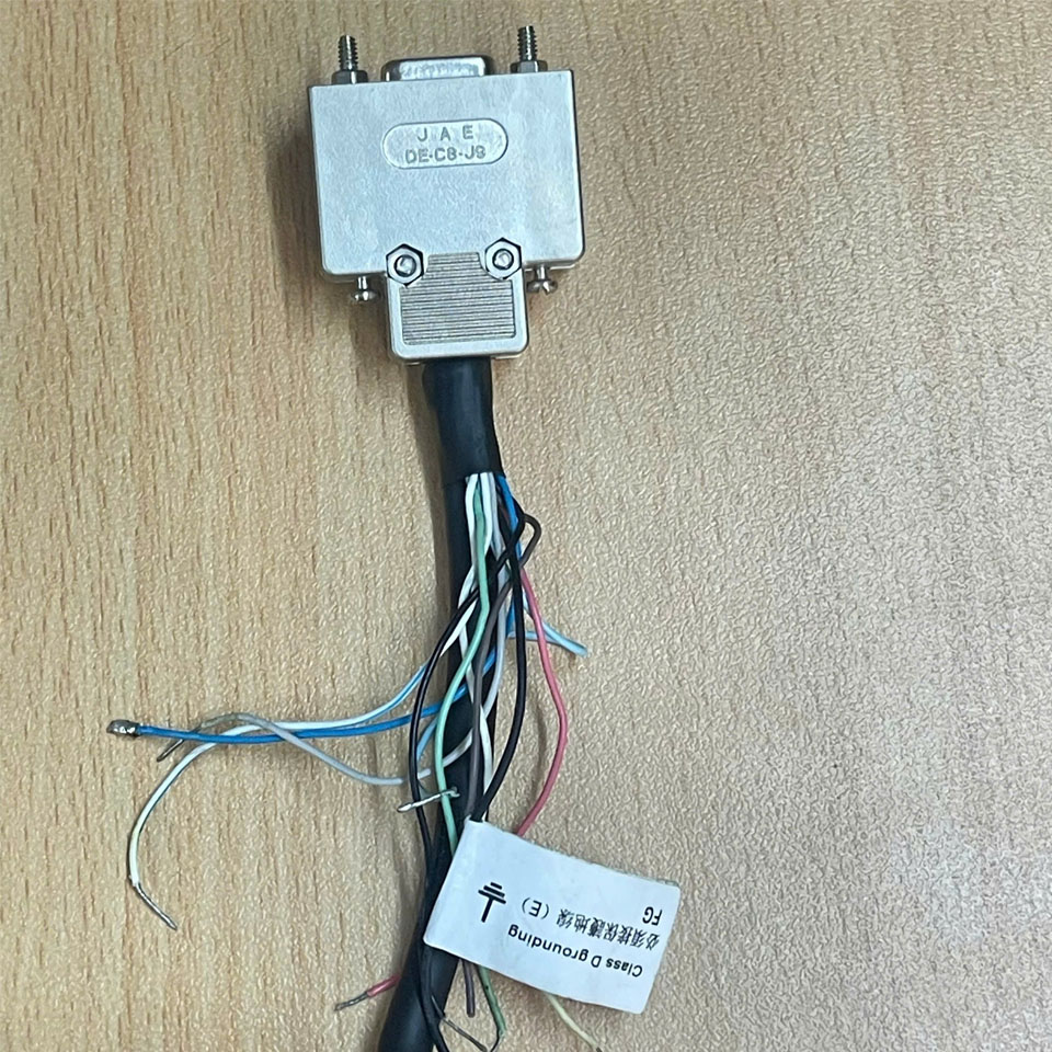 Cáp Điều Khiển KEYENCE 1603HAH003 Dài 2M Cable M12 A-Coded 12 Pin Female to RS232 DB9 Female For Keyence IV3, Cognex in -Sight Omron Microscan V430 7000 Sensor Camera Reader