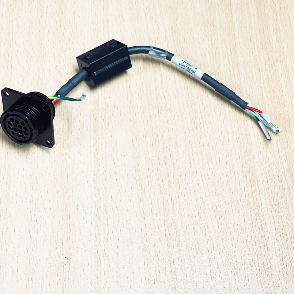 Cáp SMEMA COM 206043 Circular Connecror 14 Pin Female to 4 Core UPSTREAM CT3609 + 1 Grounding
