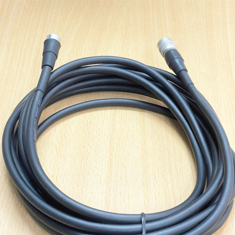 Cáp KEYENCE LK-C2 Hirose 12 Pin HR10A-10P-12P(73) Male to Hirose HR10-10J-12S(73) Female Dài 5M For Sensor Head to Controller Cable