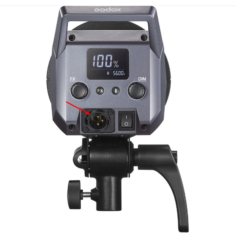 Adapter 48V 5.21A 250.08W EA12521M-4800 Connector Tip Size XLR 3-Pins Female Dùng Cho Đèn LED Godox Litemons LA200D LA200Bi Godox CS-50D
