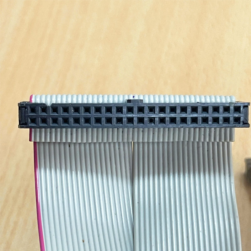 Cáp Điều Khiển Flat Ribbon Cable IDC 40 Pin 2.54mm to Y Splitter 2 IDC Flat Ribbon 20 Pin Length 0.3M