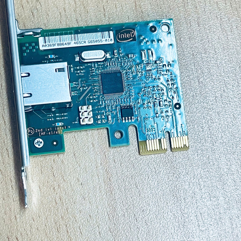 Card Mạng Intel I210-T1 PCI-E Singgle Port Ethernet Server 10/100/100