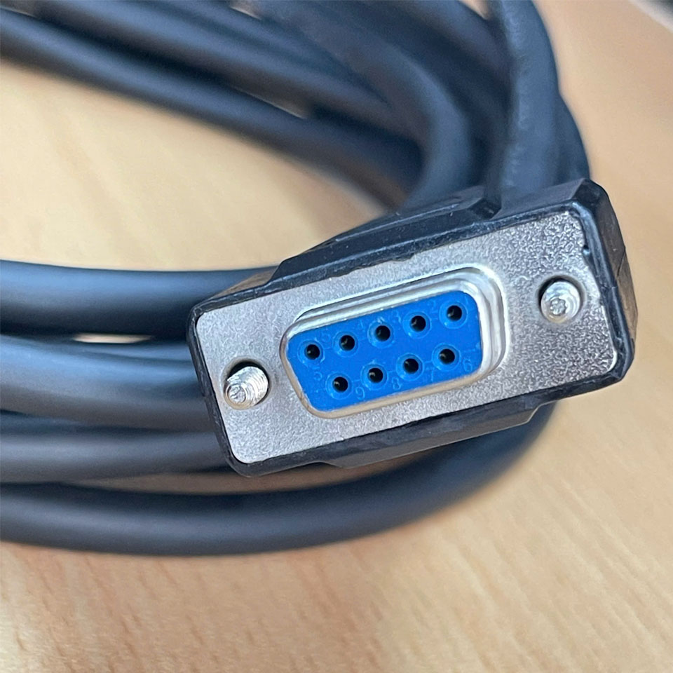 Cáp Kết Nối RS232C DZ252 Cable Mini Din 8 Pin to D-Sub DB9 Female Dài 5M  For SONY/LT10/LT11/LT20/LT / LY /