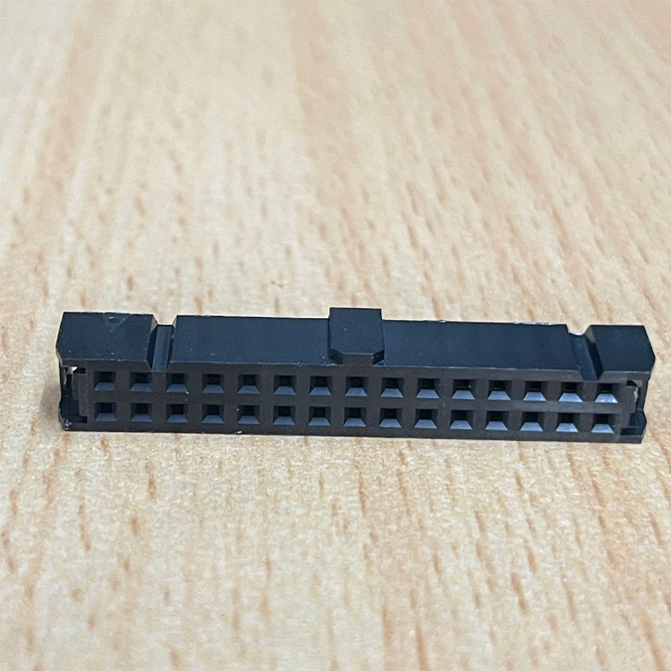Đầu Bấm Cáp 30-Pin Female IDC PCB Connector 2.54mm Pitch For DIY Electronics Projects