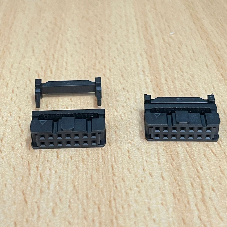 Đầu Nối Cáp 14 Pin IDC Female FC-14P Header Flat Ribbon 2.54mm 14-Pin IDC Socket Connector 2 Rows 2x7P