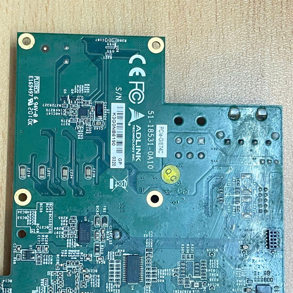 Card ADLINK PCIe-GIE74C Frame Grabber Video Capture Card 51-18531-0A10 Hàng Original Tháo Thiết Bị