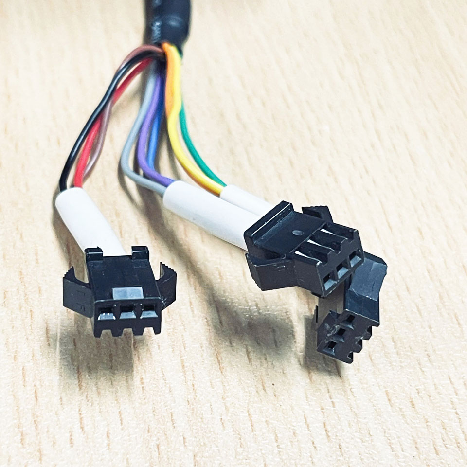 Cáp Điều Khiển Chuyển Động ILSAN E211405 10CX24AWG Cable JST Connector 3x3 Pin Female to 10 Core Open Wire Dài 5M