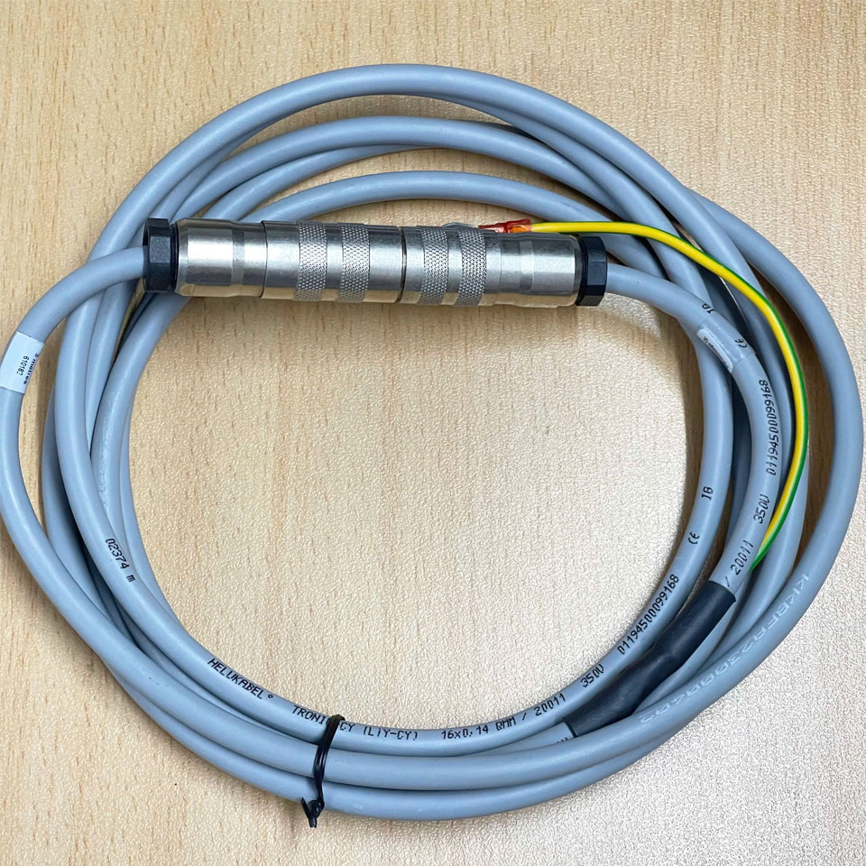 Cáp Mở Rộng Din AISG Original HELUKABEL TRONIC-CY M16 Sensor 14 Pin Male to Female Circular Connector Dài 3.M Shielded Cable I/O Extension cable  HELUKABEL TRONIC-CY (LiY-CY) 16x0,14 QMM  For Sensor Industrial