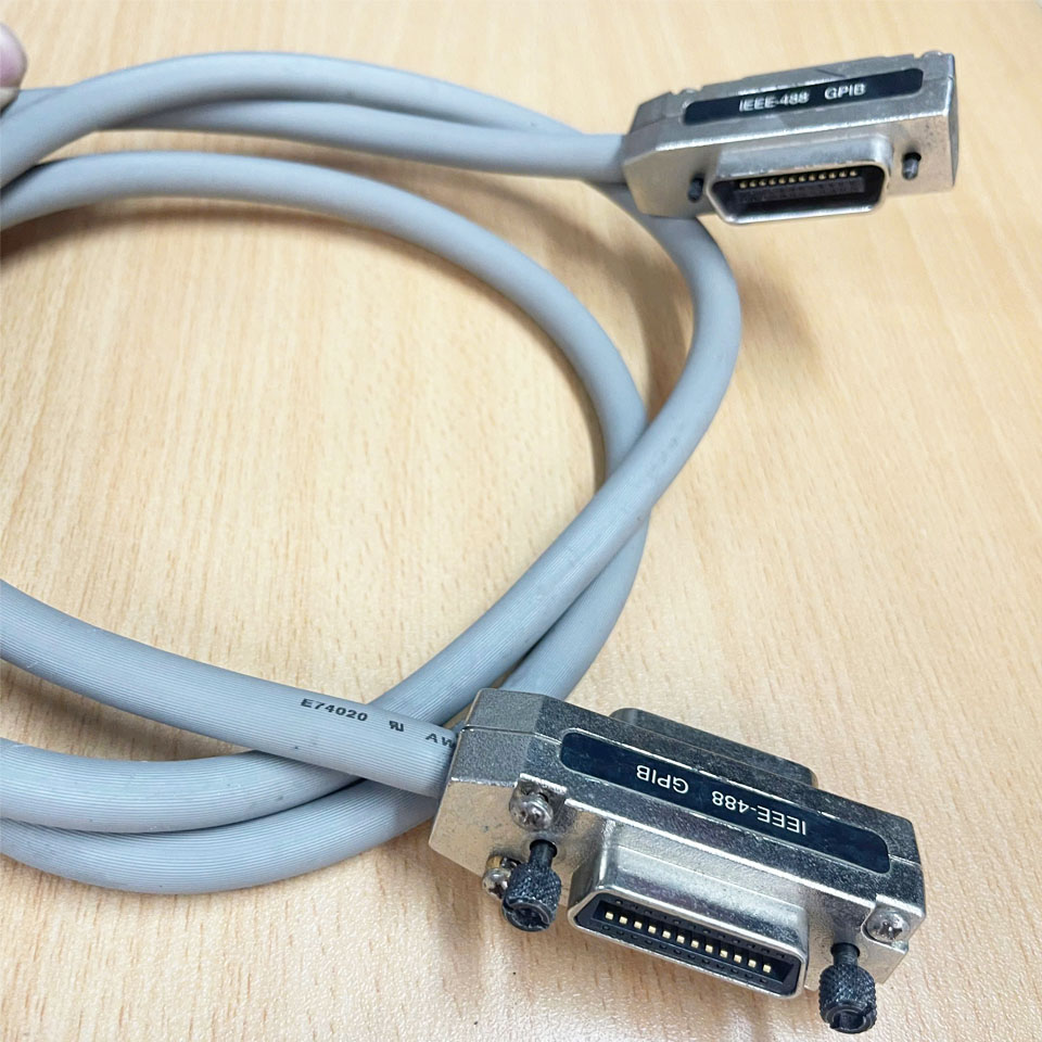 Cáp Dữ Liệu Điều Khiển Công Nghiệp Kết Nối Chuẩn IEEE-488 GPIB 24 Pin interface Cable Dài 1.6M