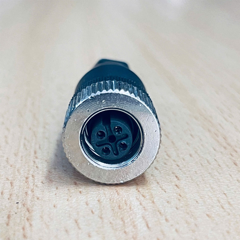 Đầu Jack M12 4 Pin A-Code Female Field Termination Connector