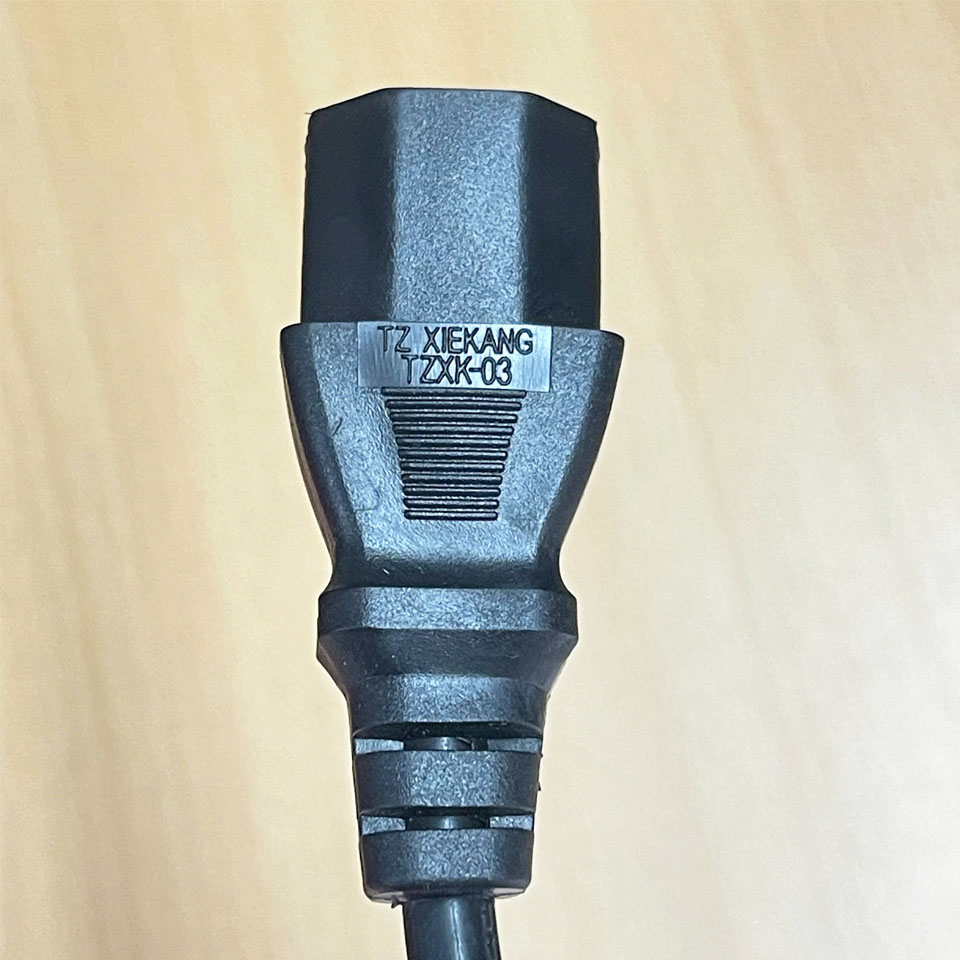 Dây Nguồn Chuẩn 3 Chân Chéo Tam Giác Vông Góc Ổ Cắm Điện AC Power Cord Australia & China GB2099 TZ XIEKANG TZXK-05 TZXK-03 to C13 10A 250V 3x0.75mm² Length 1.5M