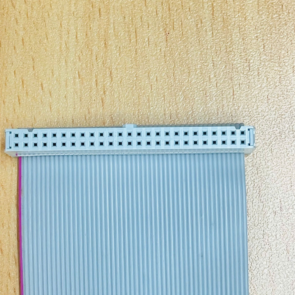 Cáp Kết Nối SCSI IDC 50 Pin 2.54mm Pitch Flat Ribbon Cable Three IDC 2x25 50 Pin Female Dài 10Cm  Cable Connector Type A Dài 0.2M