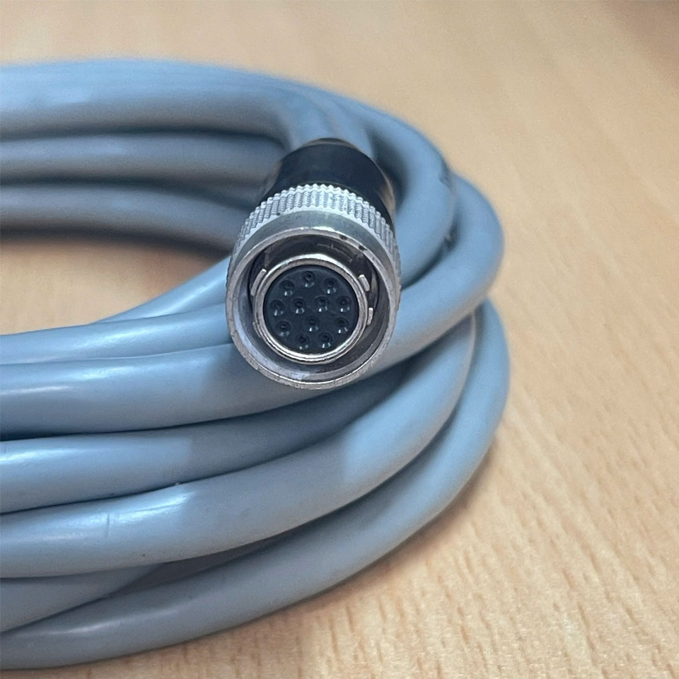 Cáp Hirose HR10A-10P-12S(73) 12 Pin Female to DB9 RS232 9 Pin Male Cable Dài 3.4M For Sony CCD Industrial Camera Module XC-ST50/50CE XC-ST30/30CE witch Monitor Camera Systems