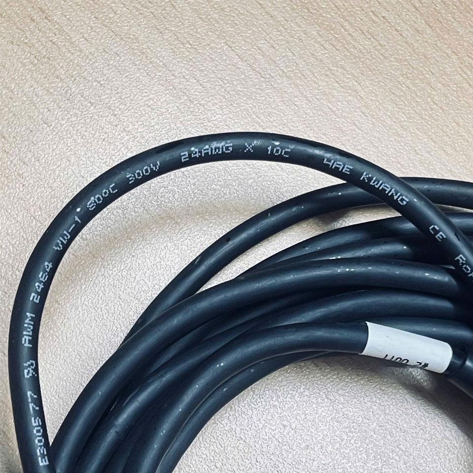 Cáp Hirose 12 Pin HR10A-10P-12P(73) Male to Male Dài 5M For Industrial Basler GIGE AVT Camera Sony Hitachi Panasonic CCD