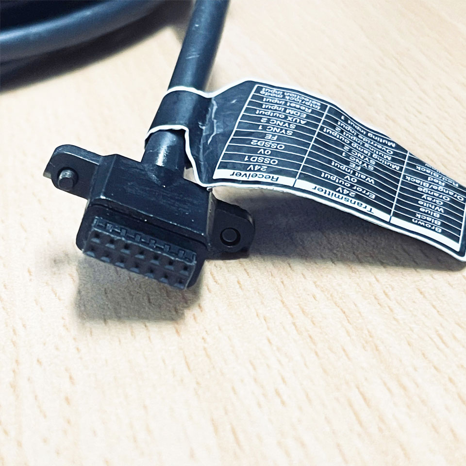 Cáp Kết Nối GL-RP5PM KEYENCE Dài 5M Cable Connector GL-R Main Unit Plug M14 12-Pins to 11 Core Open End