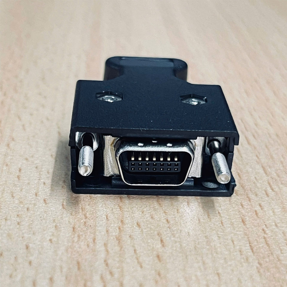 Đầu Jack Hàn MDR 14 Pin Male Screws Available SCSI Solder Connector For Yaskawa, Delta, Panasonic, And Mitsubishi Servo Drive Circuit Boards.