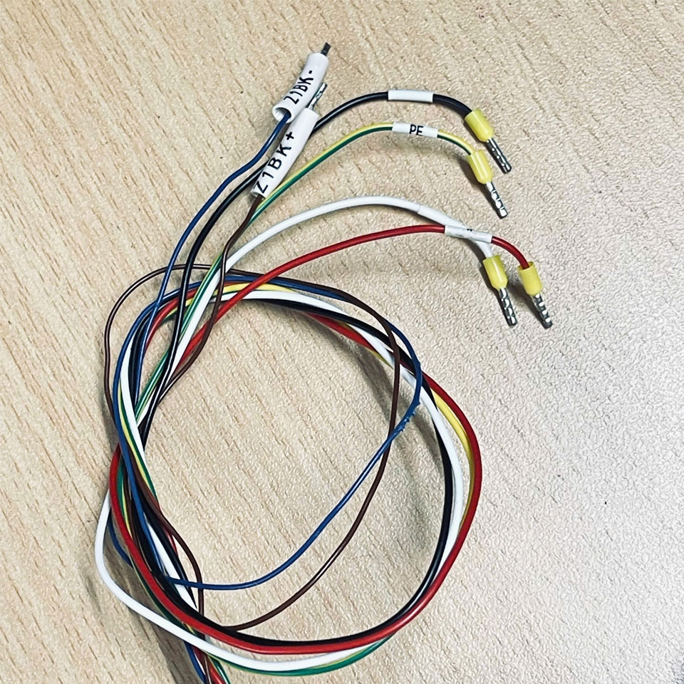 Cáp S6-L-B107-5.0-T Servo Motor Power Cable With Brake Dài 5M For INOVANCE