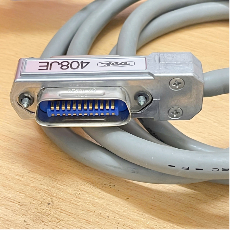 Cáp Kết Nối Amphenol DDK 408JE GPIB Interface IEEE HPIB Industrial Cable 6.6 Feet IEEE-488 GPIB 24 Pin interface Cable For PLC DCS SERVO Control Length 2M