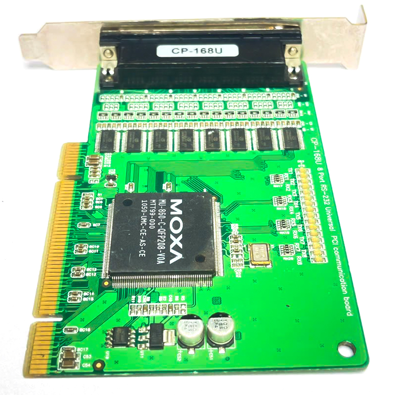 Moxa CP-168U 8 Port RS232 Universal PCI serial onboard