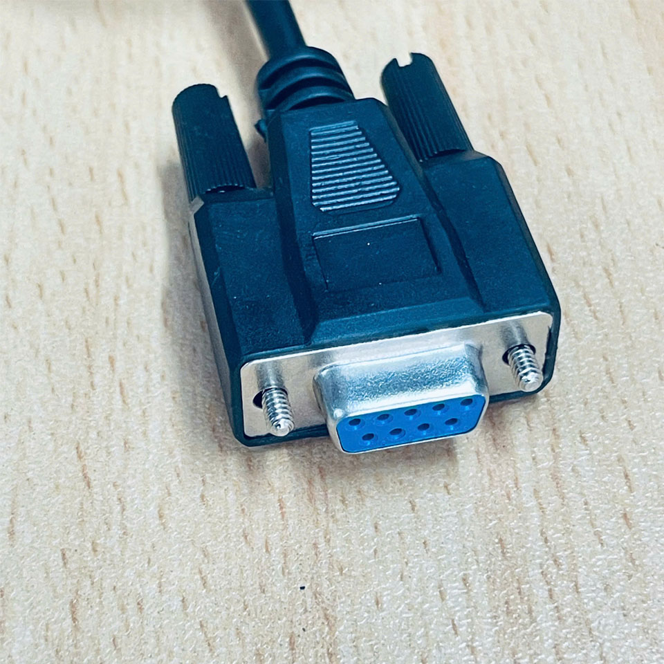 Cáp DBC-9FW-15 Cable D-Sub DB9 Female Sockets to 9 Core Open Bare Wire Individual Wire Leads Shielded Length 5M 16Ft