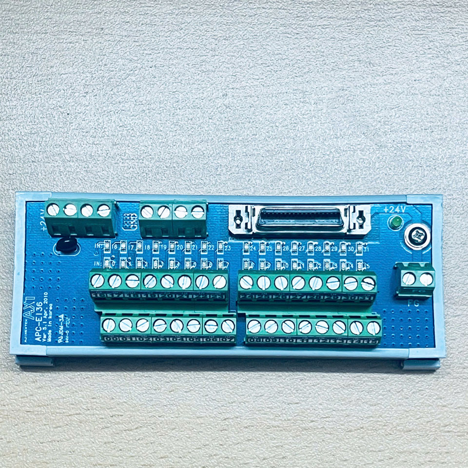 Cầu Đấu Original AJINEXTEK AXT APC-EI36 VER 5.1 SCSI Connector MDR 36 Pin Female 1.27mm Pitch PCB Interface Terminal Block in Korea
