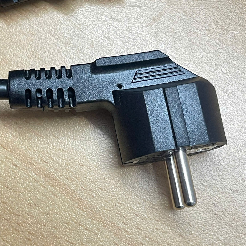 Dây Nguồn 2 Chân Tròn 2 Chấu Shimadzu 3VTJ2 3VTJA European Schuko Power Cord CEE 7/7 to IEC320 C13 16A 250V 3x1.0mm² Length 3.6M