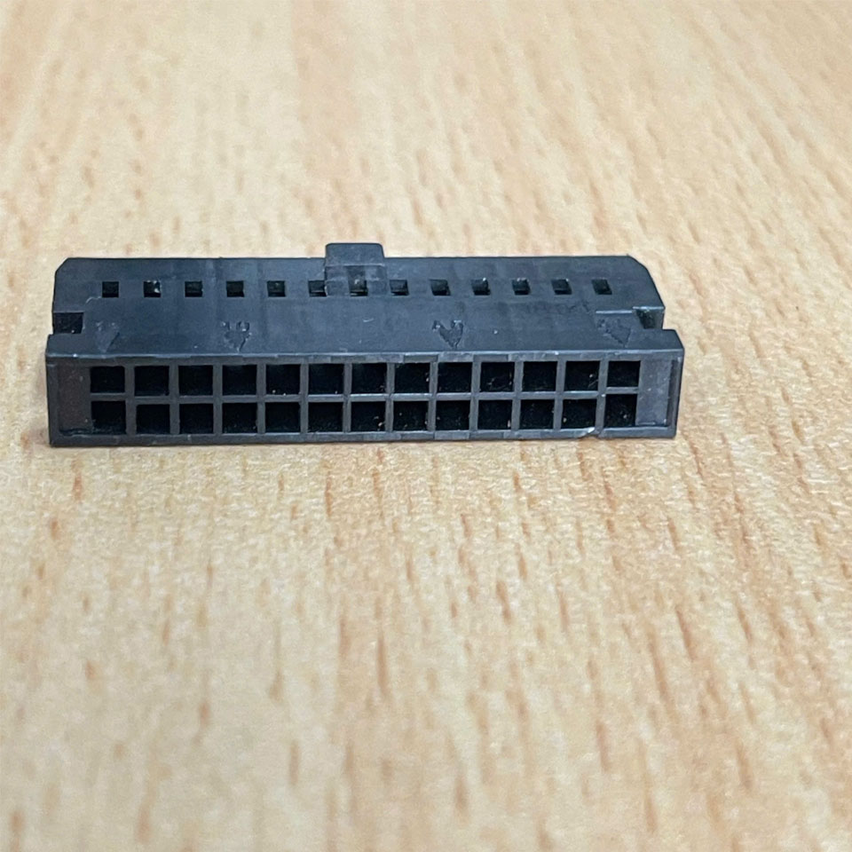 Đầu Nối Cáp Ribbon IDC HIF3BA-26D-2.54C(63) Hirose Conector Socket 26 Pin Female Crimp Black 2.54mm Pitch 2 Row Cable Mount Traight Wire Housings