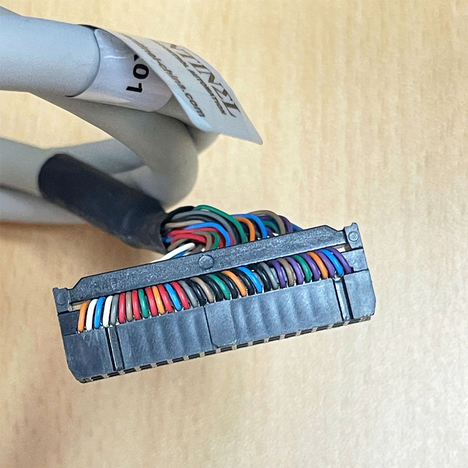 Cáp Kết Nối MF34-1-PX01 Dài 1M Cable IDC 34 Pin to IDC 34 Pin Connector Round IDC Cable For Servo Driver/PLC and Terminal Block Breakout Board